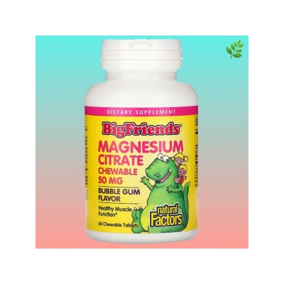  Natural Factors Magnesium Citrate 50  60 