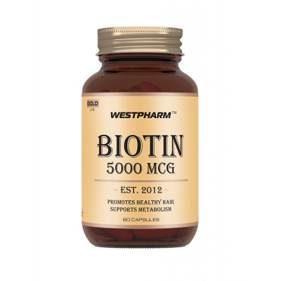  WestPharm Gold Line Biotin 5000 60 