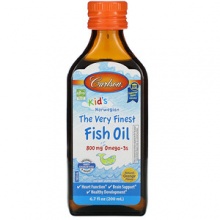 Антиоксидант Carlson Labs Kids Fish oil 200 мл
