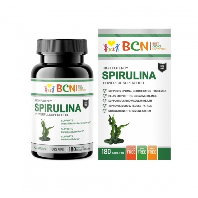  BCN Spirulina 200  180 