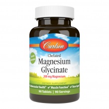 Витамины Carlson Labs Chelated Magnesium Glycinate 200 мг 180 капсул