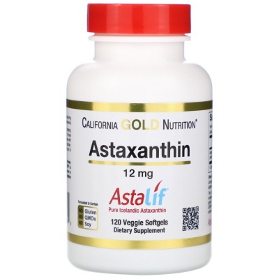  California Gold Nutrition Astaxantin 12  30 