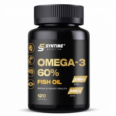  Syntime Nutrition Omega 3 60% 120 