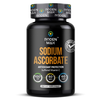 Витамины Roden Max Sodium Ascorbate 60 капсул