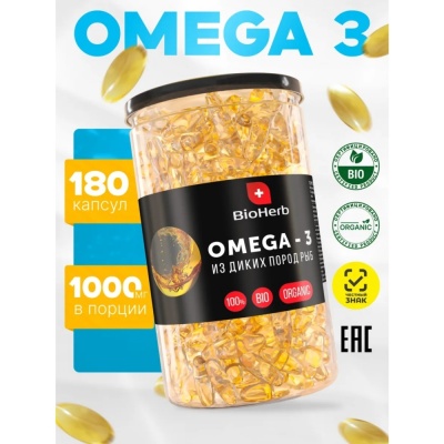  Health Form Omega-3 1000  180 